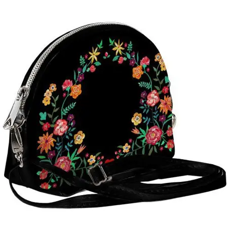 Mini kabelka  Coquette Květinový kruh