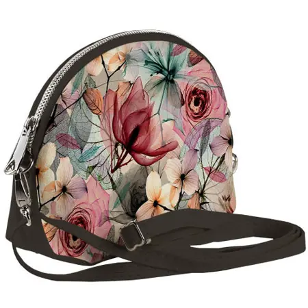 Mini kabelka  Coquette  Květinový motiv 