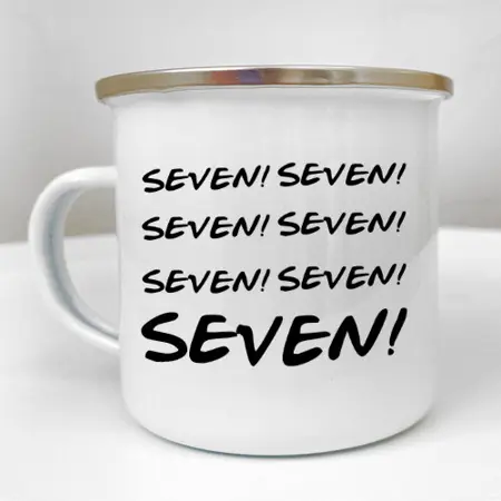 Smaltovaný hrnek Camper Seven!