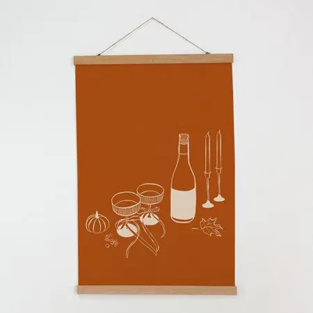 Látkový plakát na zeď Romantika