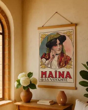 Látkový plakát na zeď ze seriálu "Přátelé"