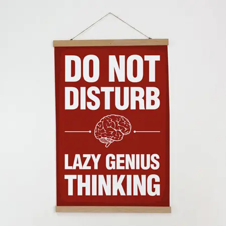 Látkový plakát na zeď Do not disturb