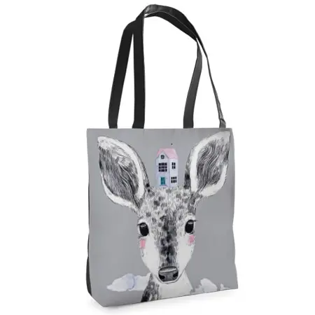 Textilní taška Tenderness Kolouch – stylový shopper na zip