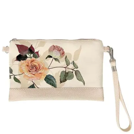 Malá kabelka přes rameno Světlé růže