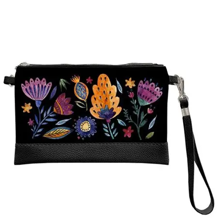 Malá kabelka přes rameno Akvarel květiny