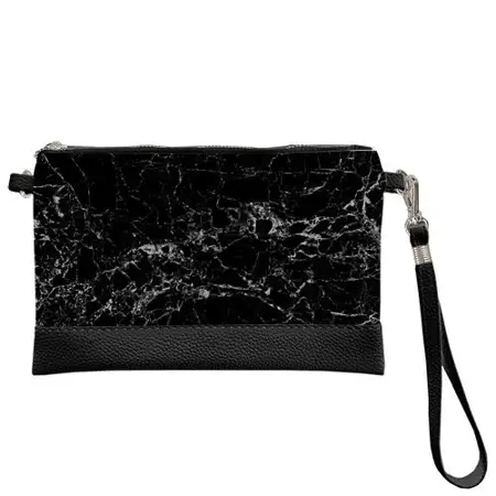 Malá kabelka přes rameno Černý mramor