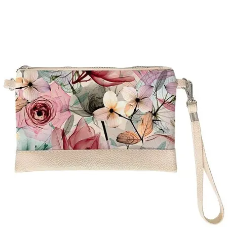 Malá kabelka přes rameno Květinový motiv