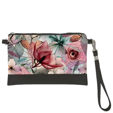 Malá kabelka přes rameno Květinový motiv