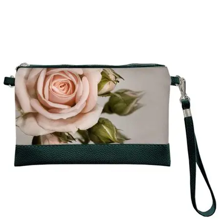 Malá kabelka přes rameno Krémová růže