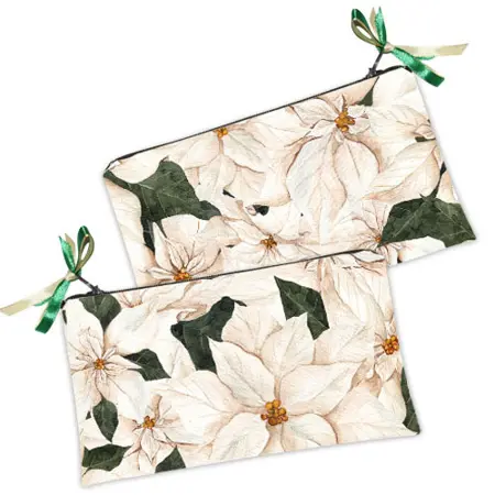 Kosmetická taška MINI – malá látková taštička s potiskem puantesia