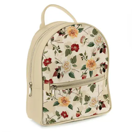 městský dámský batoh Malé růže