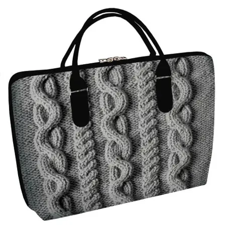 Taška Sakvoyage na notebook Svetrový vzor