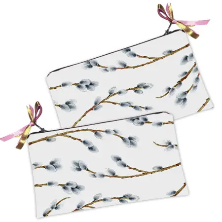 Kosmetická taška MINI – malá látková taštička s potiskem Verba