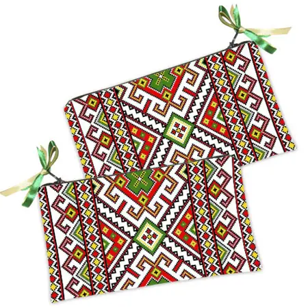 Kosmetická taška MINI – malá látková taštička s potiskem Ornament