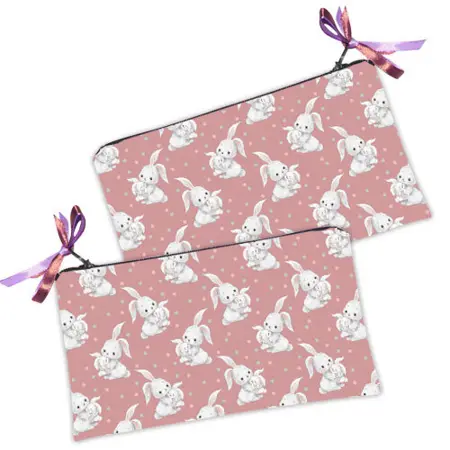 Kosmetická taška MINI – malá látková taštička s potiskem Nejlepší sestra na světě