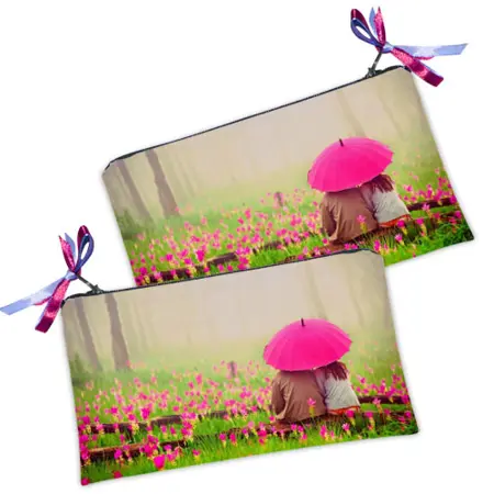 Kosmetická taška MINI – malá látková taštička s potiskem  Láska