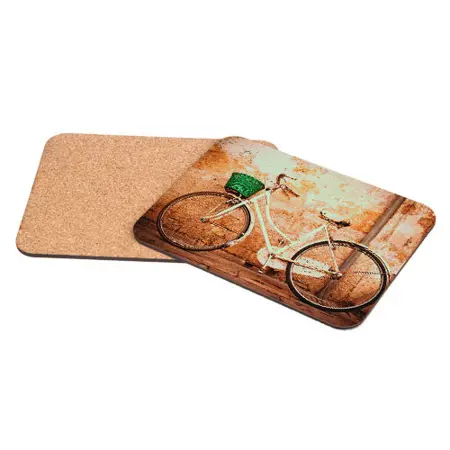 Korková podložka 25 × 19 cm – Kolo