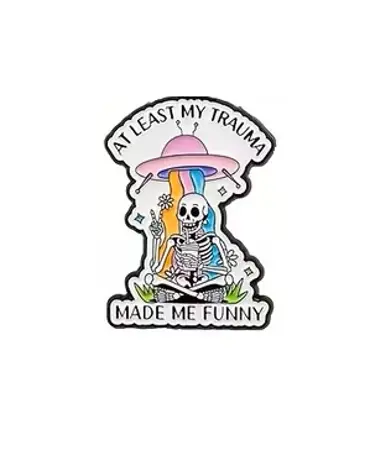 Pin – "made my funny"
