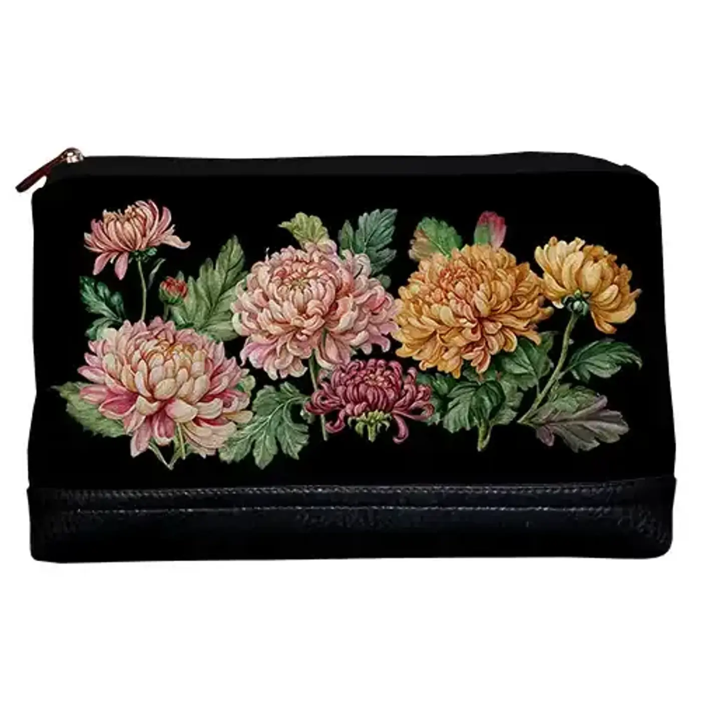 Dámská cestovní kosmetická taštička Lovely Bujné jiřiny – 26 × 15 × 8 cm - fotografie 1