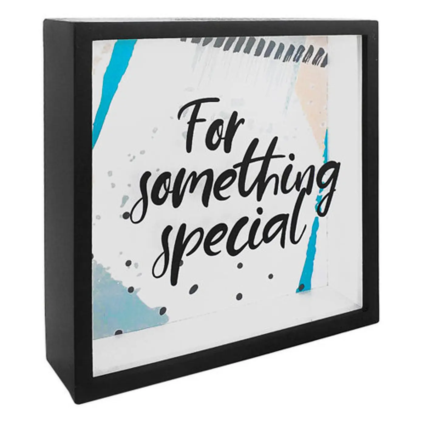 Dřevěná pokladnička na peníze For something special - fotografie 1
