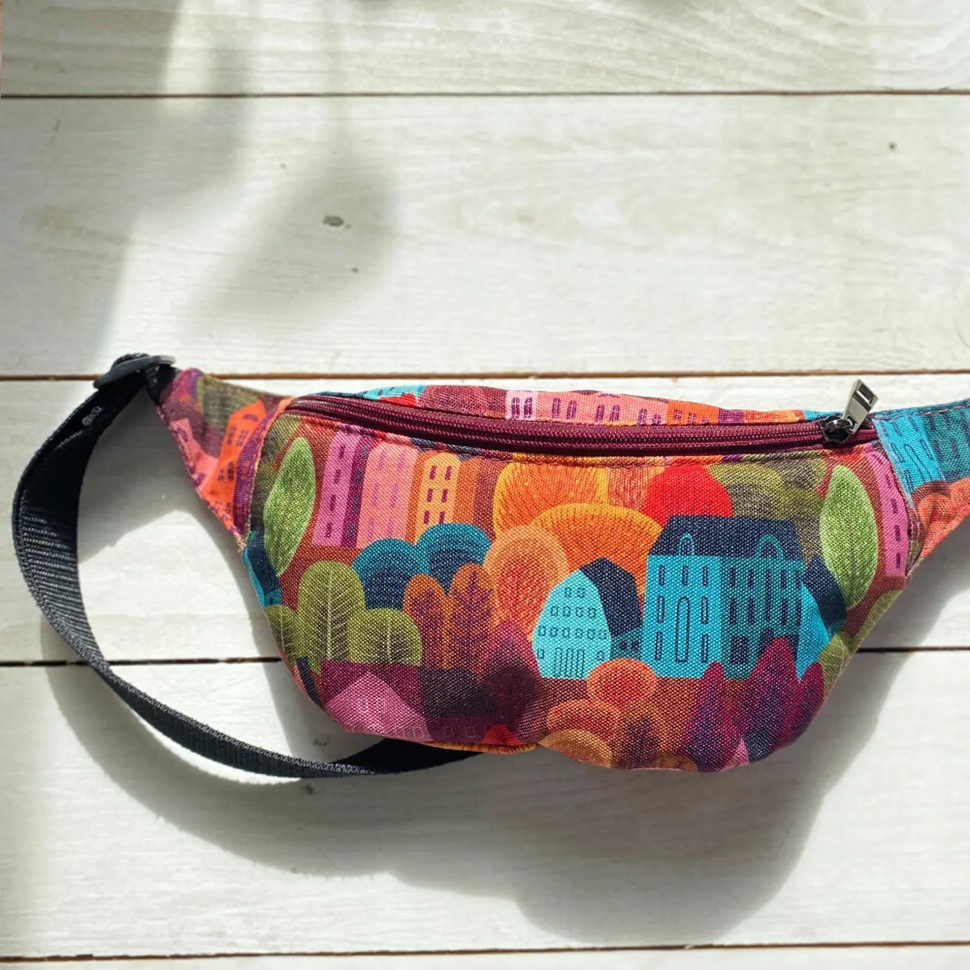 Ledvinka BUMBAG Podzim ve velkém městě - fotografie 1