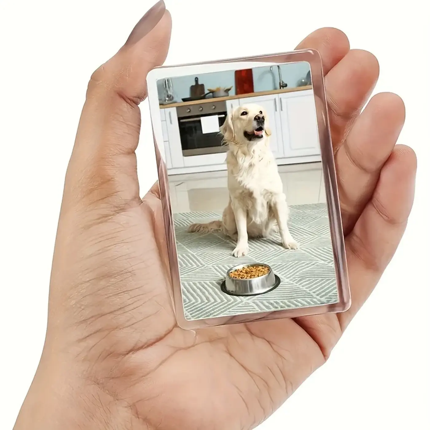 Akrylový rámeček s magnetem - obdélníkový  - fotografie 2