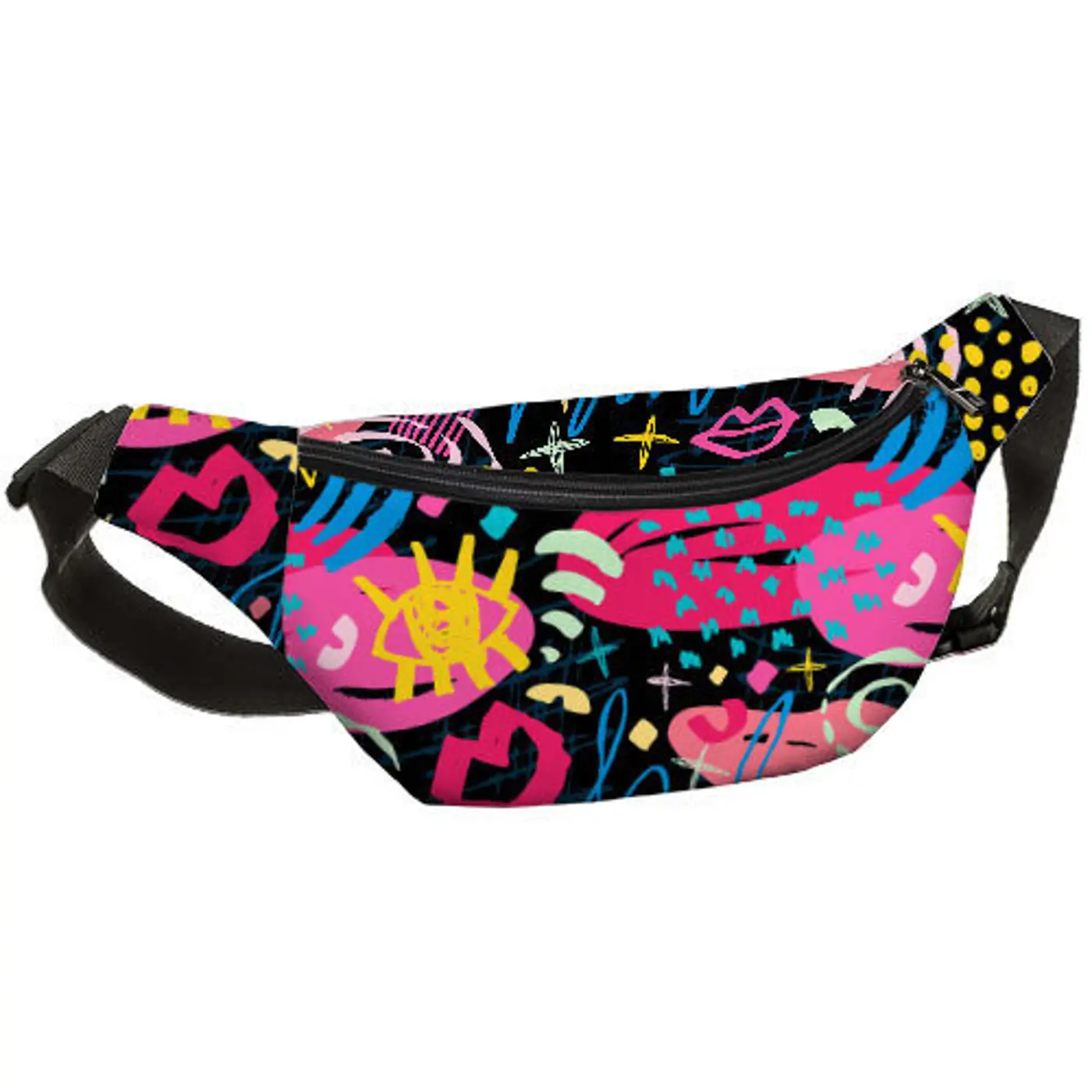Ledvinka BUMBAG Abstrakce  - fotografie 1
