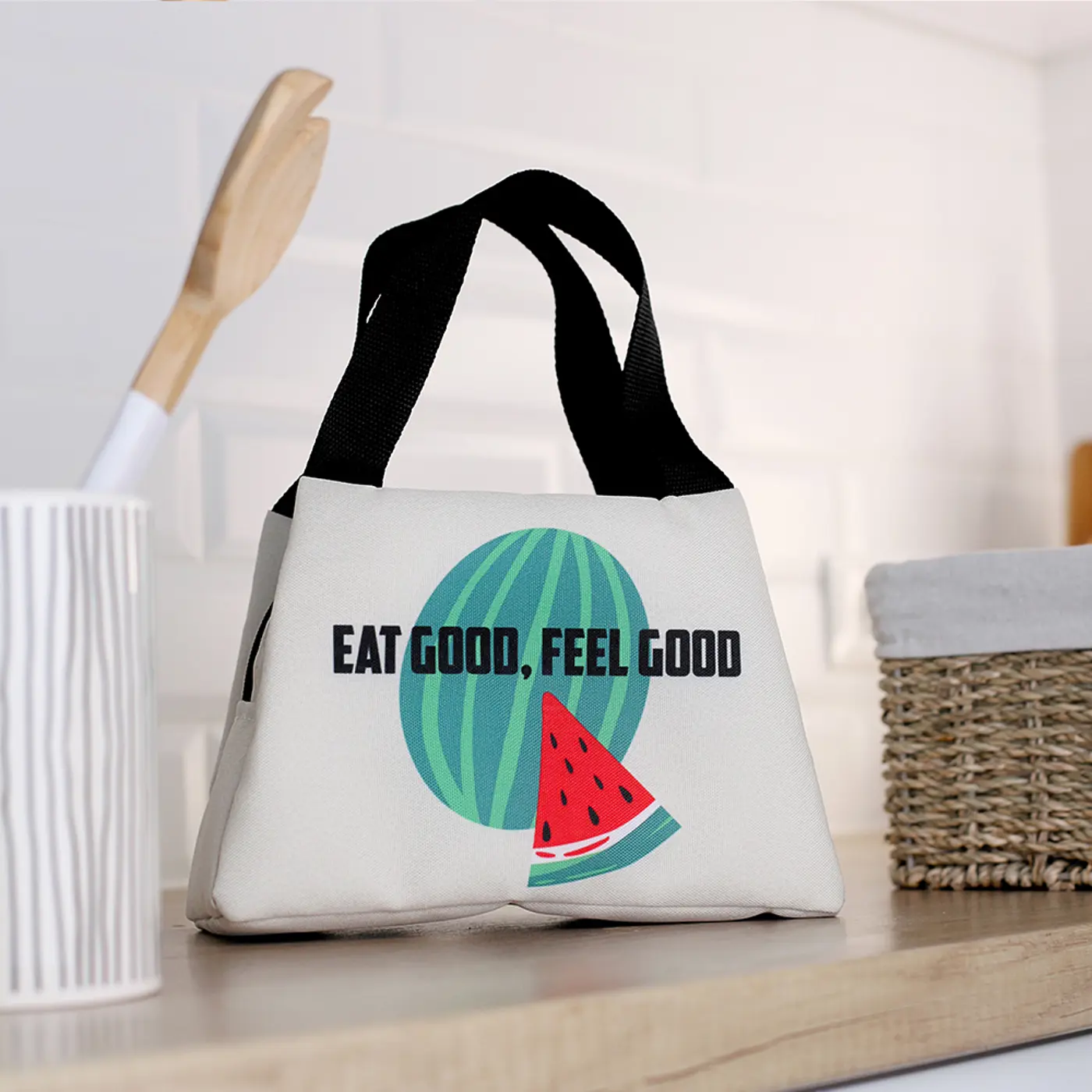 Termotaška Lunch bag Eat good, feel good - fotografie 1