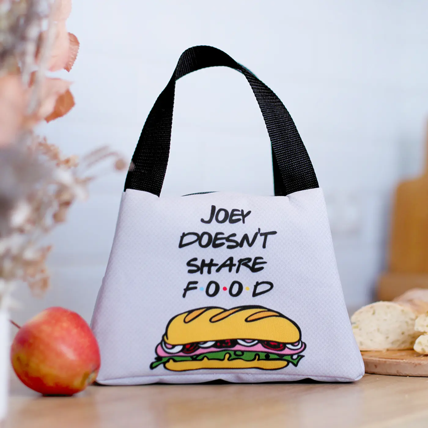 Termotaška Lunch bag Joey doesn't share food - fotografie 1