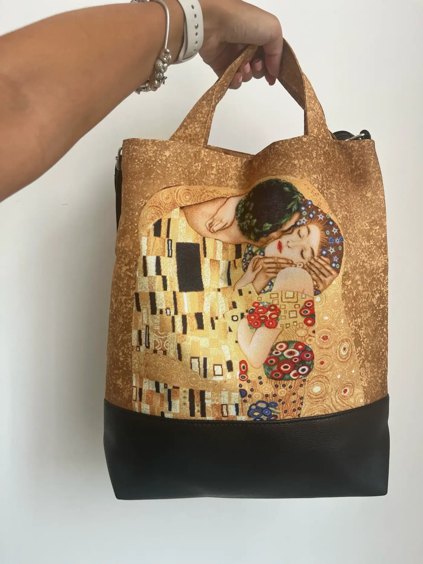 Kabelka city Polibek. Gustav Klimt - fotografie 1