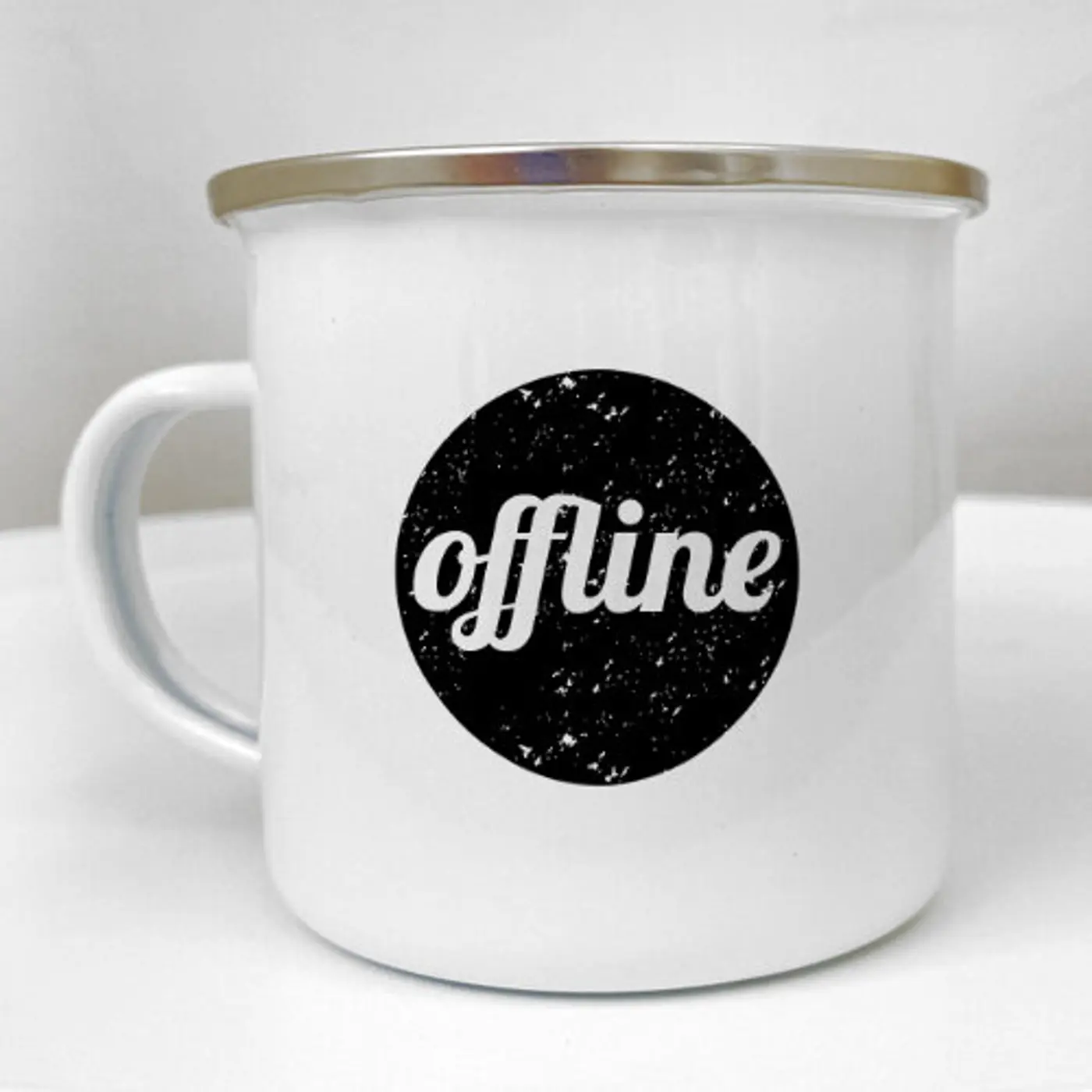 Smaltovaný hrnek Camper  Offline - fotografie 1