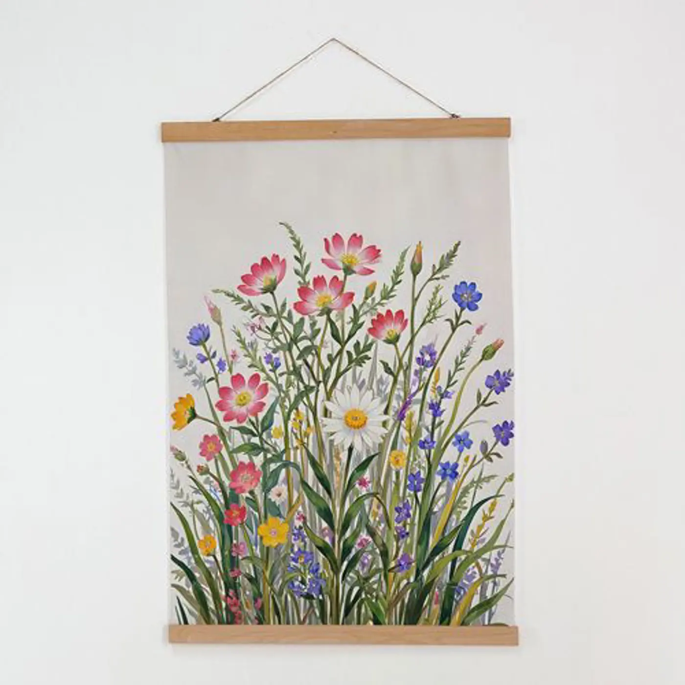 Látkový plakát na zeď  Garden flowers - fotografie 1