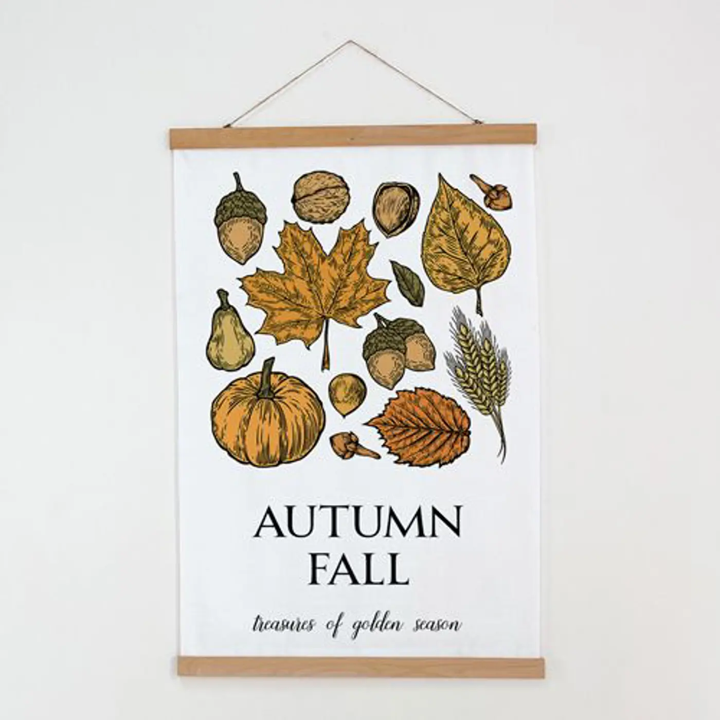 Látkový plakát na zeď Autumn fall - fotografie 1