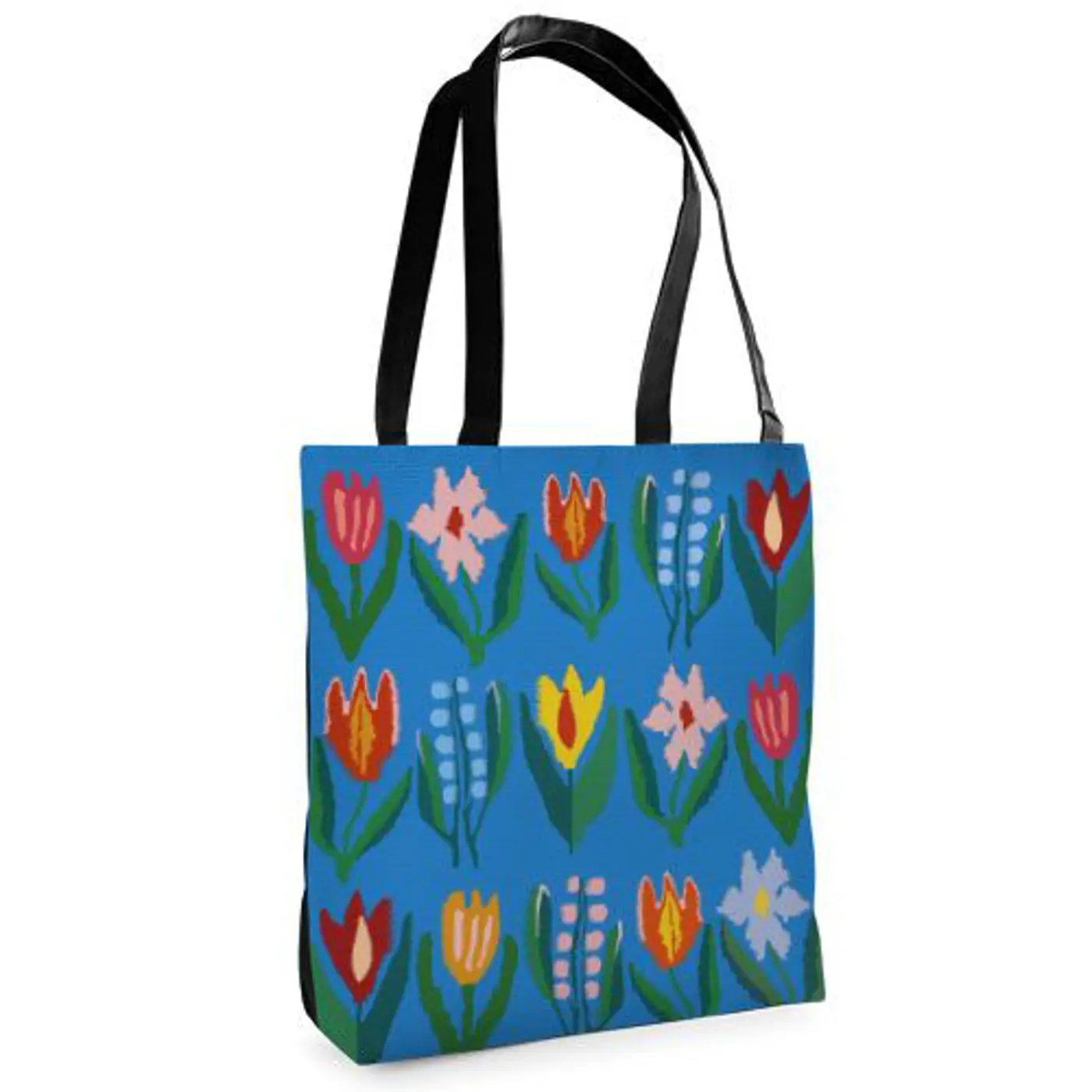 Textilní taška Tenderness Jaro – stylový shopper na zip - fotografie 1