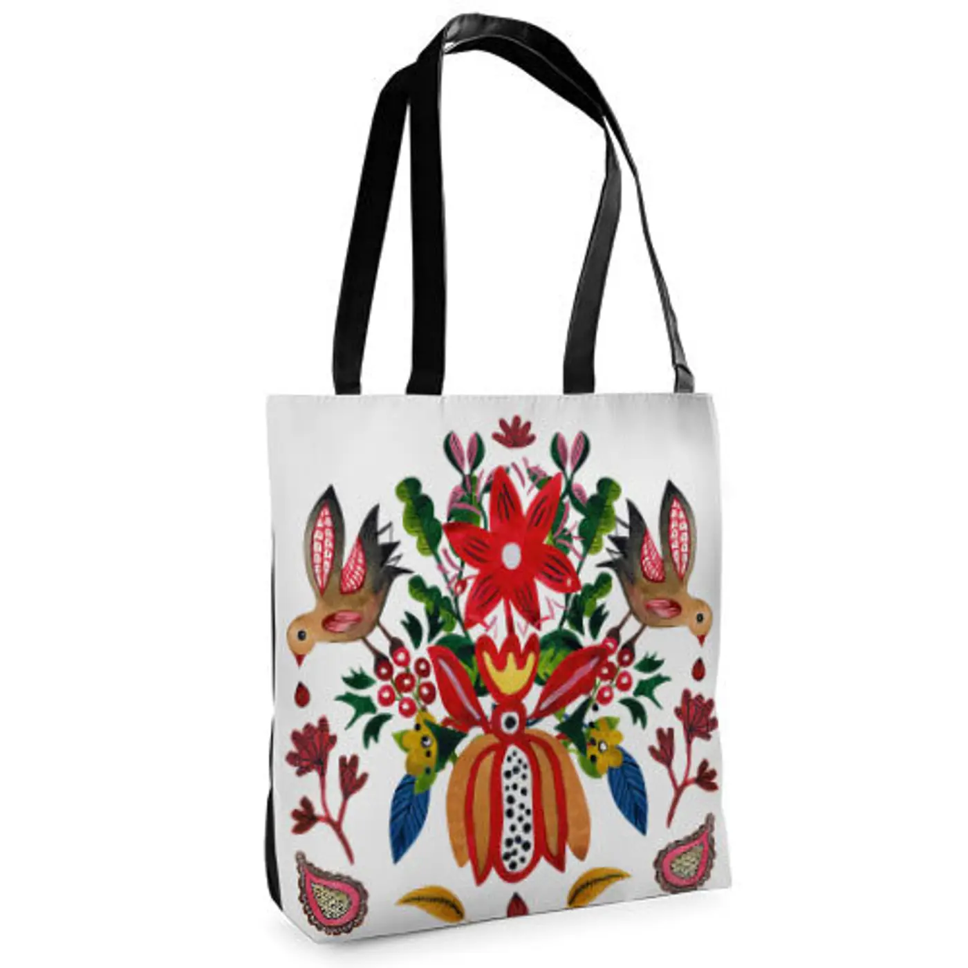 Textilní taška Tenderness Příběh – stylový shopper na zip - fotografie 1