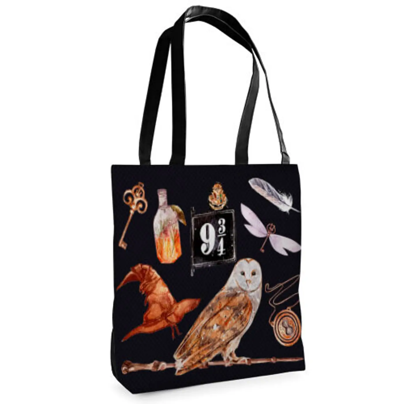 Textilní taška Tenderness Harry Potter – stylový shopper na zip - fotografie 2