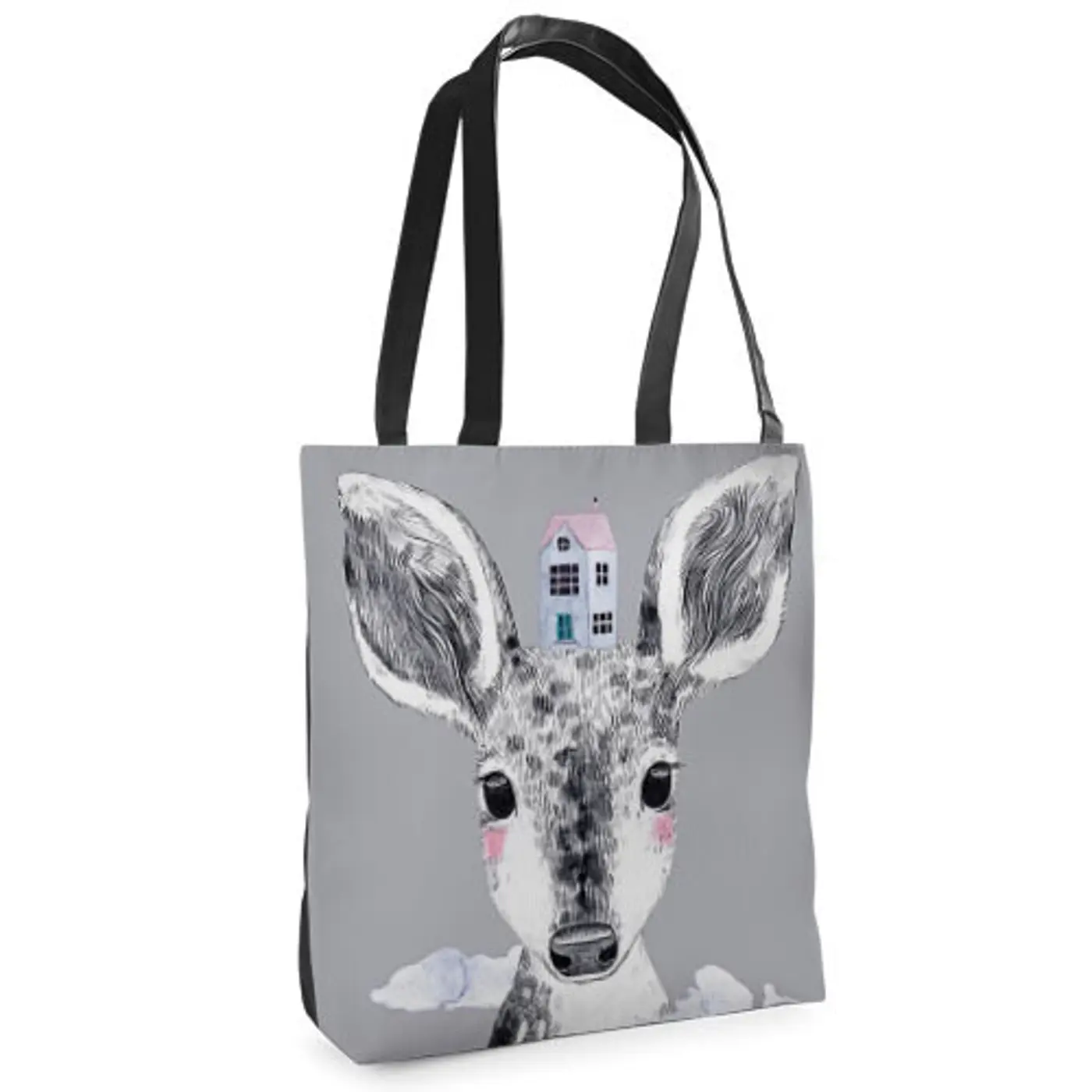 Textilní taška Tenderness Kolouch – stylový shopper na zip - fotografie 1