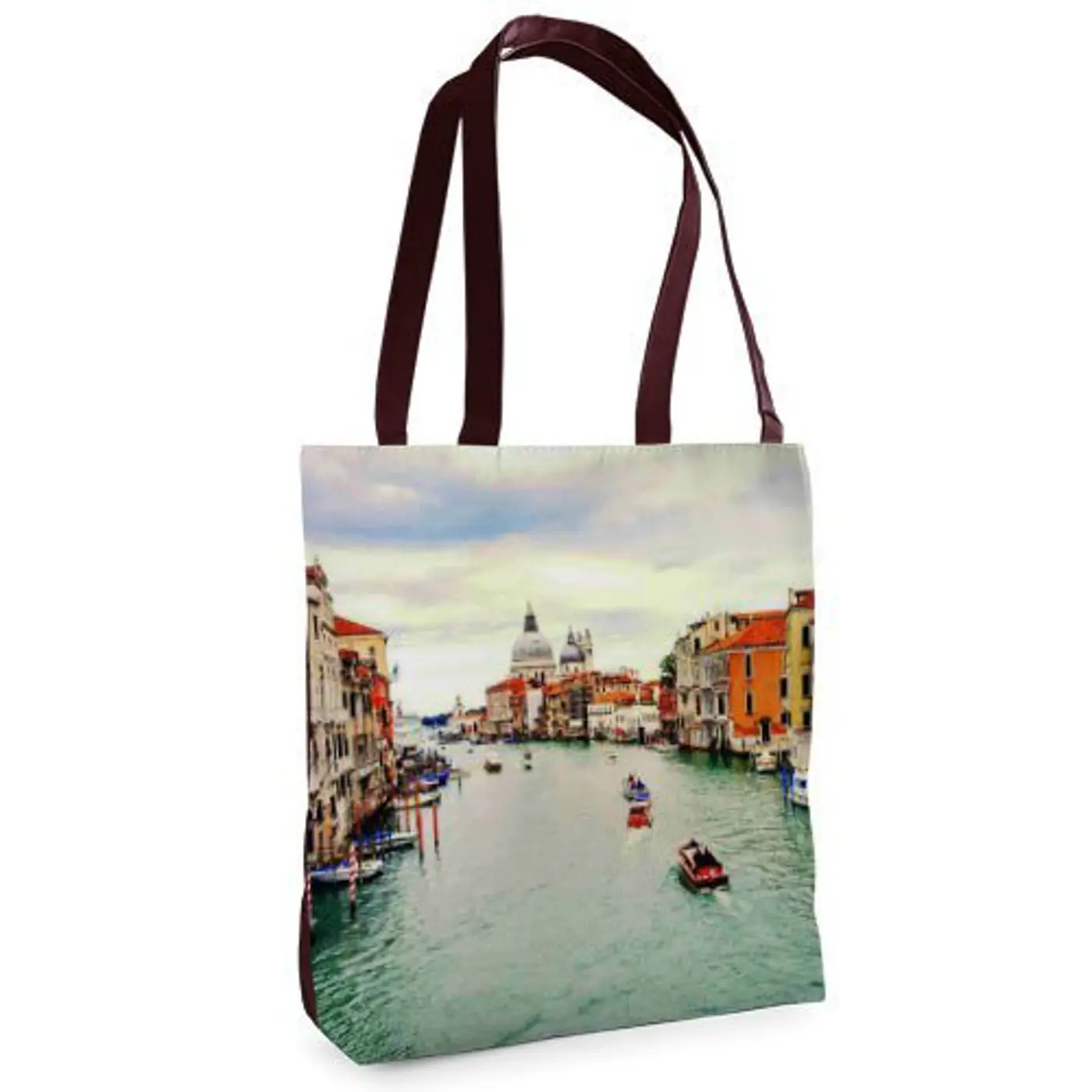 Textilní taška Tenderness Benátky – stylový shopper na zip  - fotografie 1
