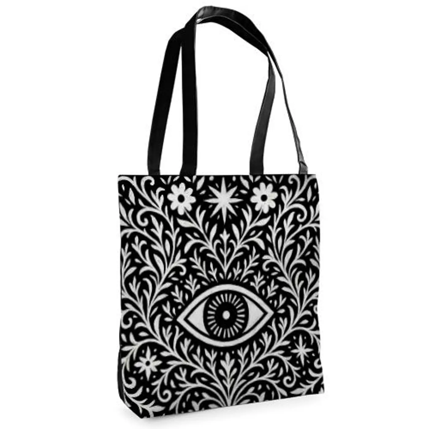 Textilní taška Tenderness Oko – stylový shopper na zip - fotografie 1