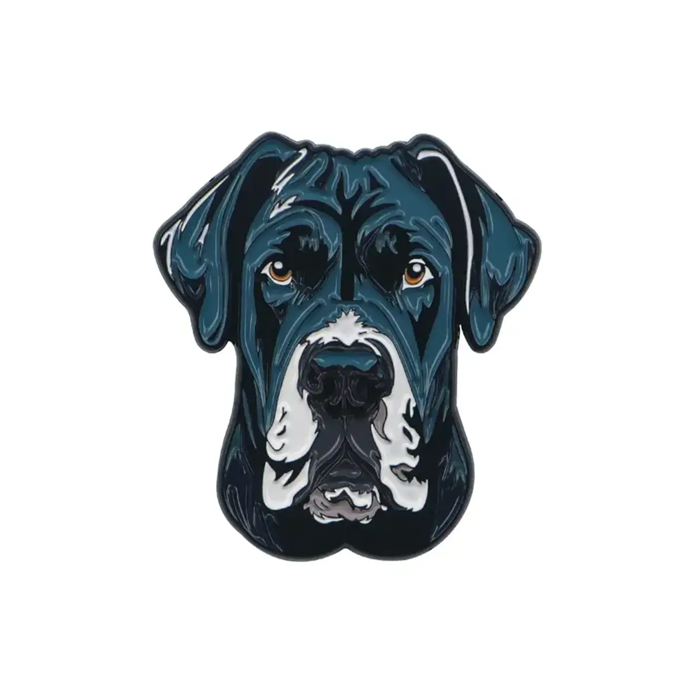 Smaltovaný pin – Dog 3,5 × 3 cm - fotografie 1