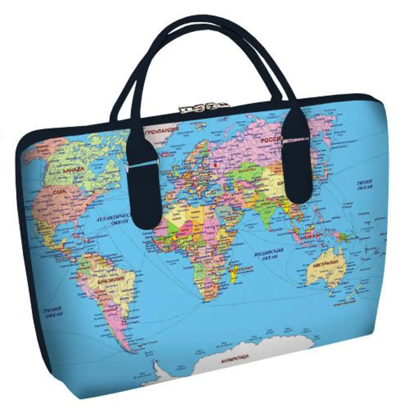 Taška Sakvoyage na notebook XXL Mapa světa - fotografie 1
