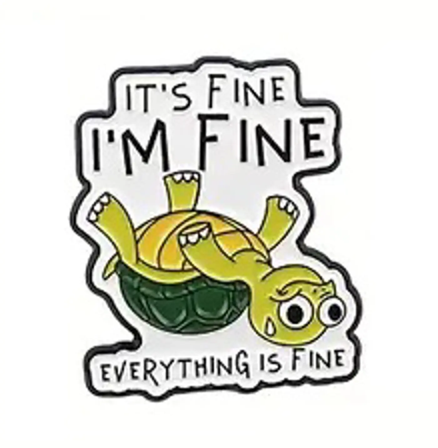 Pin – It’s Fine Turtle - fotografie 1