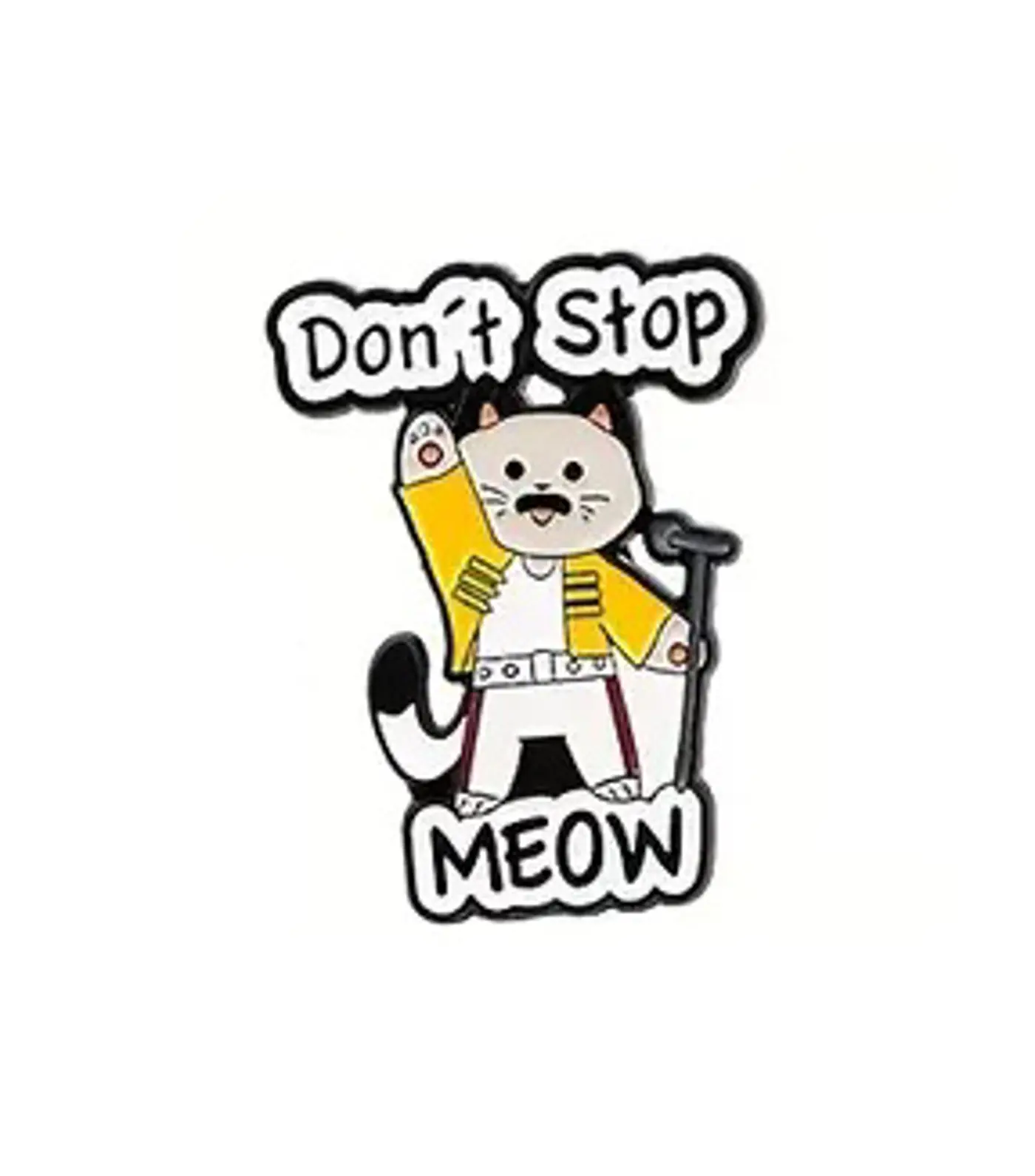 Pin – Don’t Stop Meow - fotografie 1