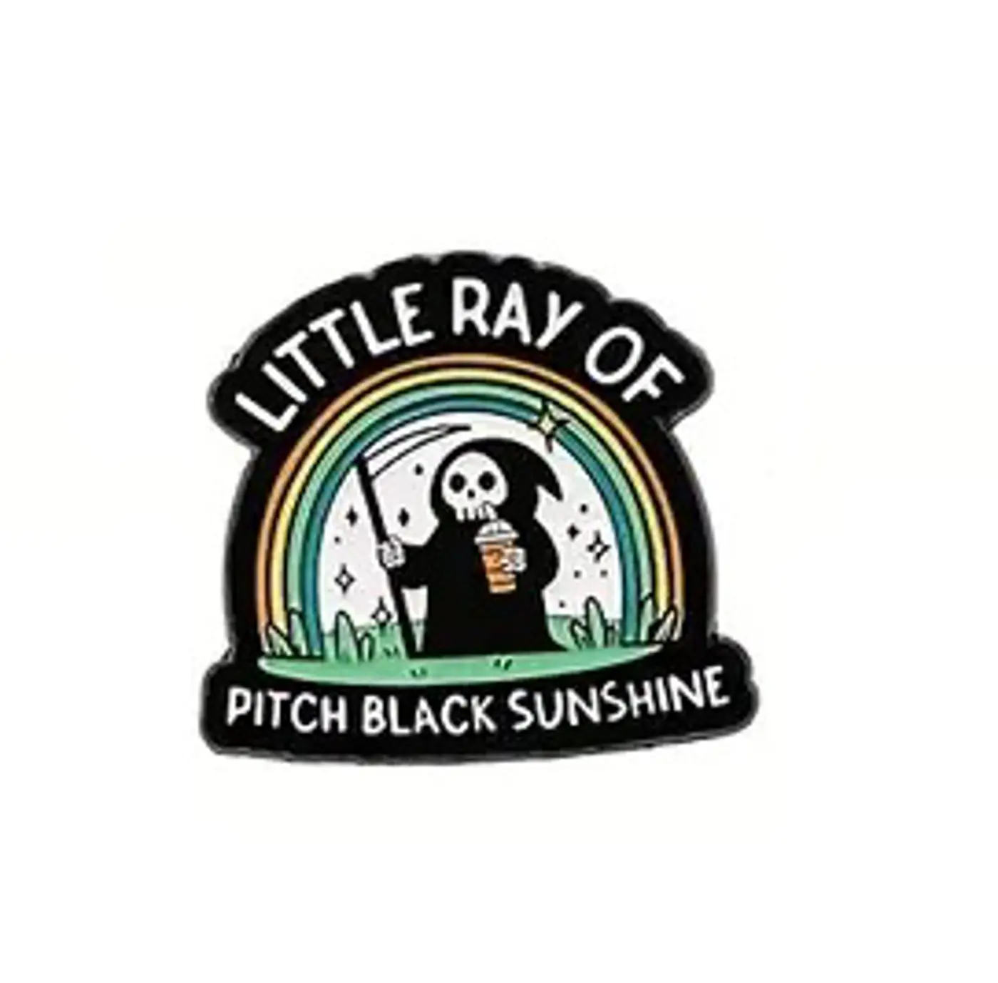 Pin – Little Ray of Pitch Black Sunshine - fotografie 1