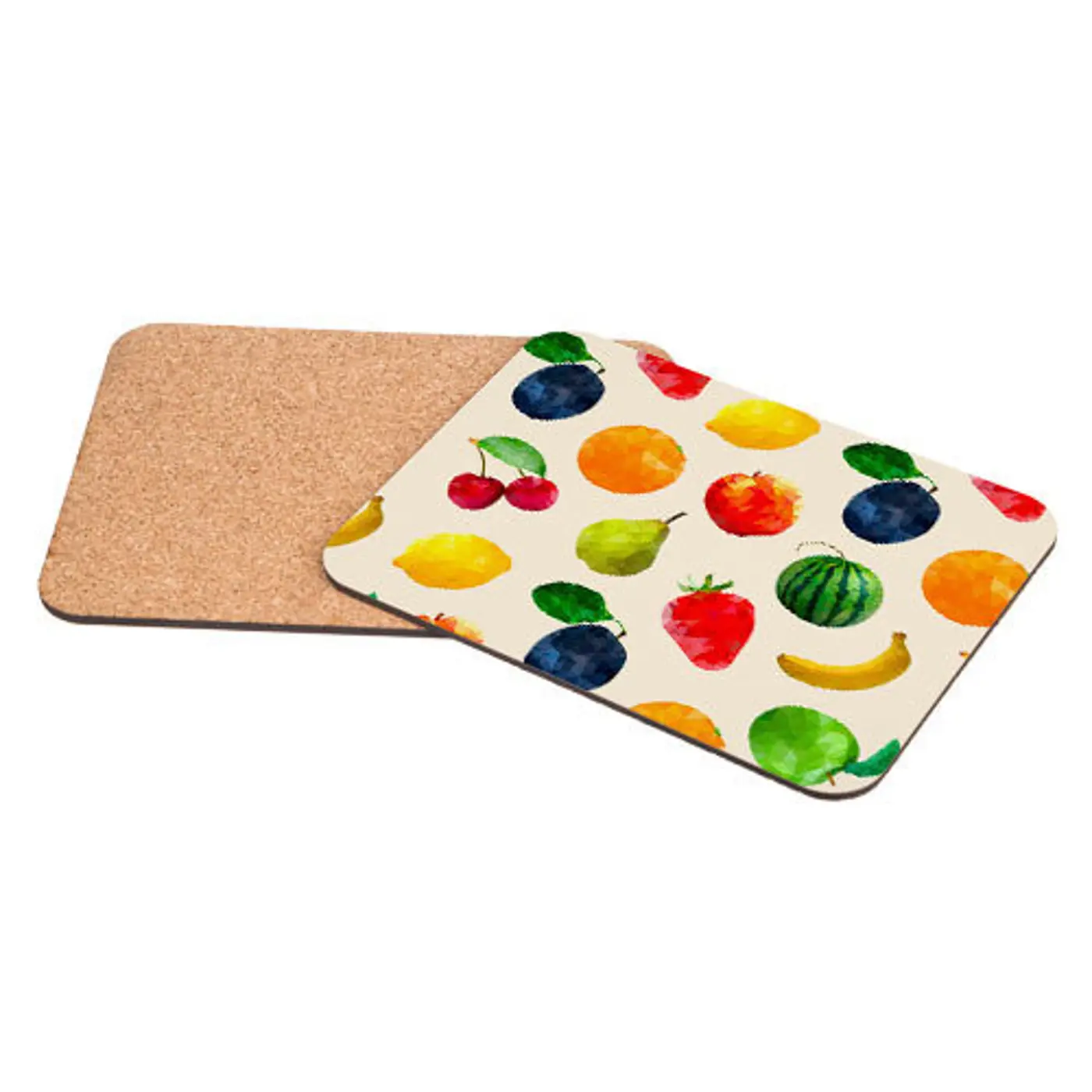 Korková podložka 25 × 19 cm – Ovoce - fotografie 1
