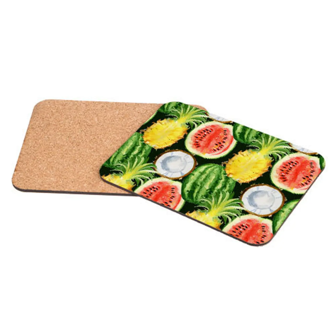 Korková podložka 25 × 19 cm – fruits - fotografie 1
