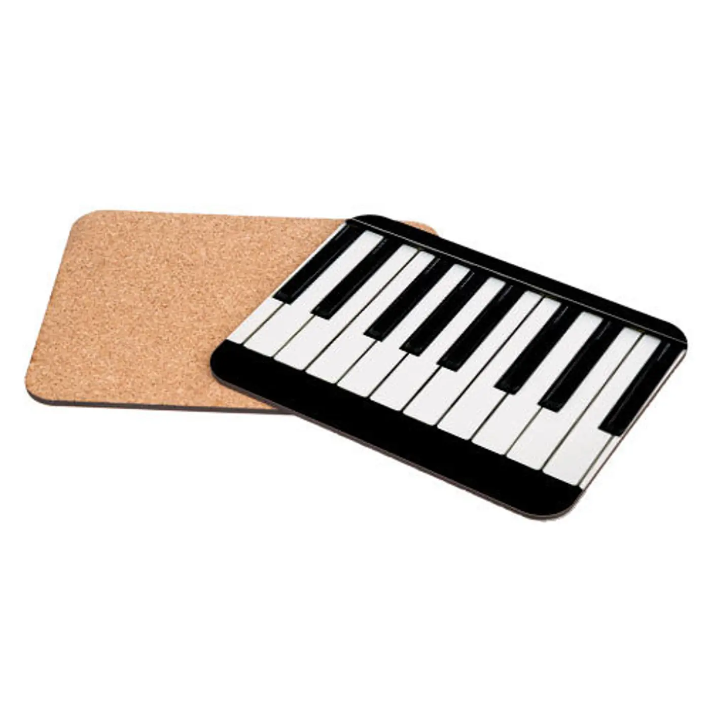 Korková podložka 25 × 19 cm – piano - fotografie 1