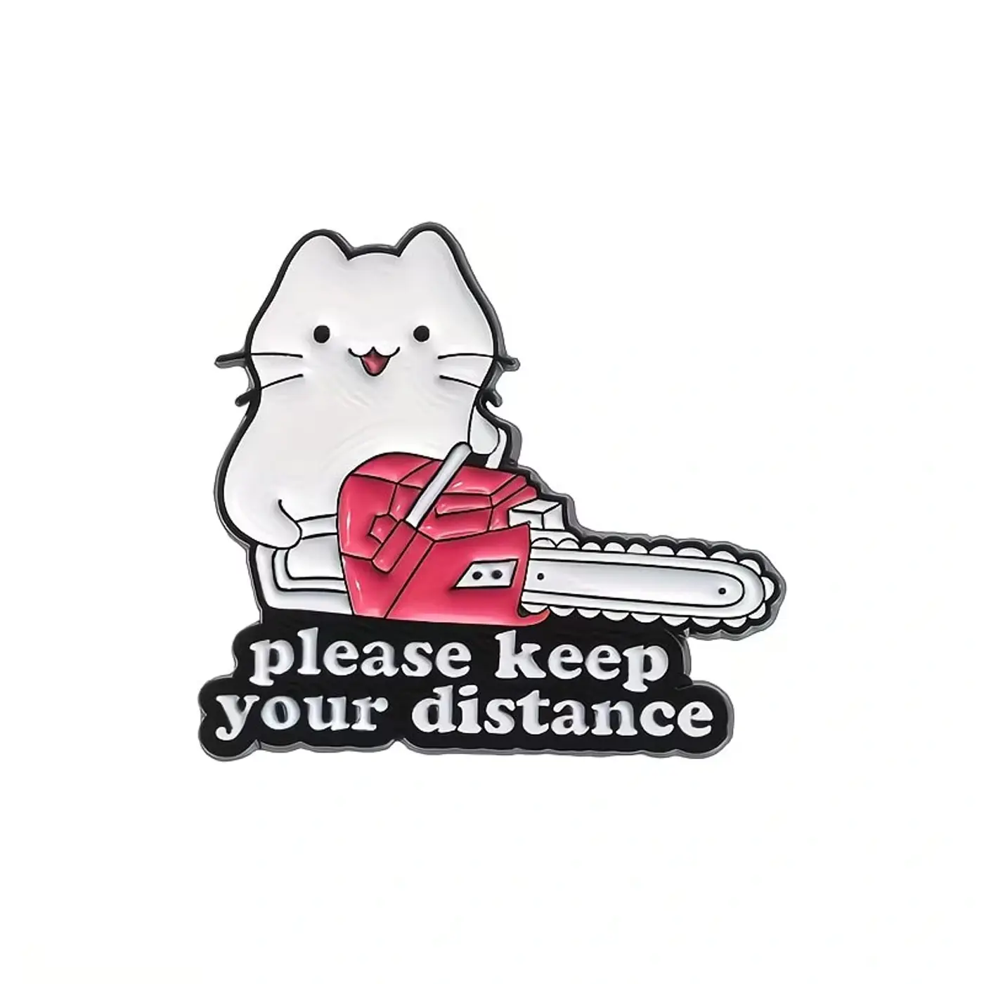 Smaltovaný pin please keep - fotografie 1