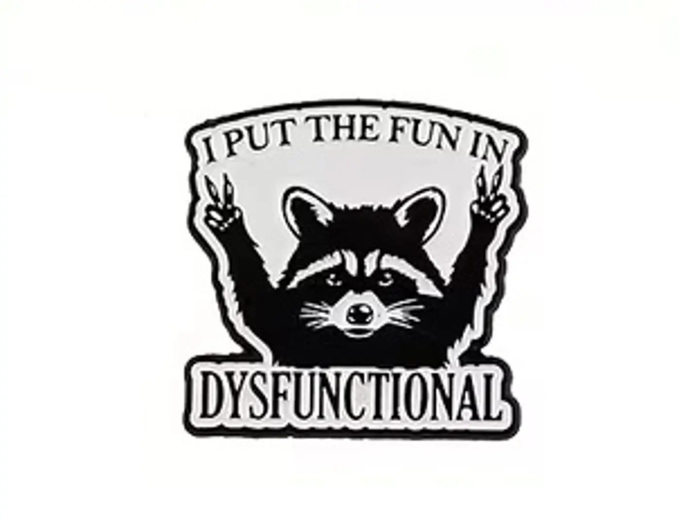 Pin – I put the fun Mýval  - fotografie 1
