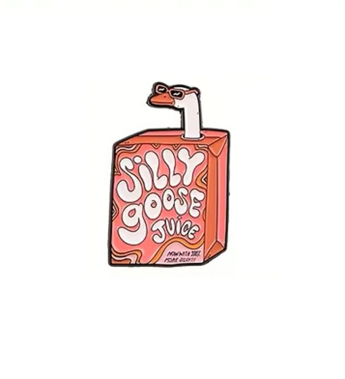 Pin – "Silly goose juice" Husa - fotografie 1